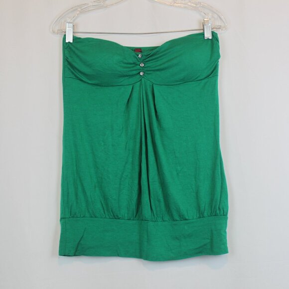 Julia Green Padded Tube Top - Picture 1 of 8